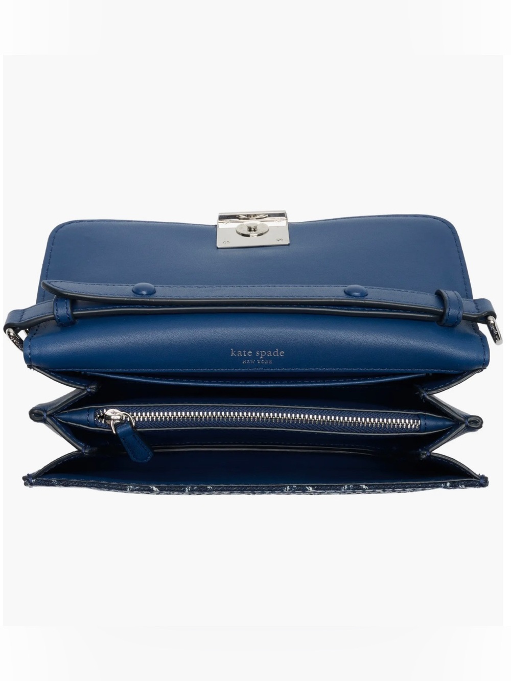 OFFERS WELCOME! Kate Spade New York Dakota Denim Check Crossbody Bag - Picture 4 of 9